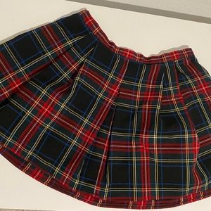 F21 Plaid Miniskirt